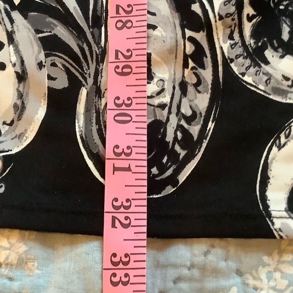 White House Black Market Multi Pattern Shift Stretch Dress Size XXS - Picture 5 of 8